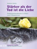 Stärker als der Tod ist die Liebe: Gedenkgottesdienste in Alten- und Pflegeheimen