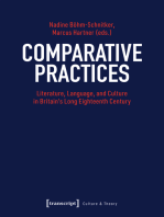 Comparative Practices: Literature, Language, and Culture in Britain's Long Eighteenth Century
