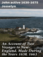 An Account of Two Voyages to New-England, Made During the Years 1638, 1663