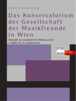Das Konservatorium der Gesellschaft der Musikfreunde in Wien: Beiträge zur musikalischen Bildung in der ersten Hälfte des 19. Jahrhunderts