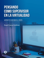 Pensando como supervisor en la Virtualidad