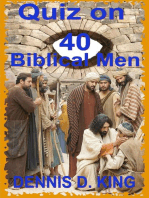 Quiz of 40 Biblicial Men
