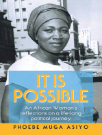 It Is Possible: An African Woman’s Reflections on a Life-Long Political Journey