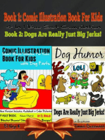 Comic Illustration Book For Kids With Dog Farts