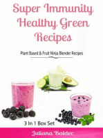 Super Immunity Healthy Green Recipes - 3 In1 Box Set