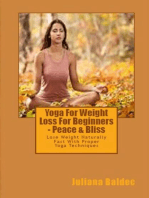 Yoga For Weight Loss For Beginners - Peace & Bliss