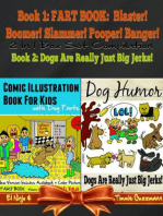 Comic Illustration Book For Kids With Dog Farts - Fart Book For Kids