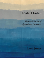 Rule Haiku: Federal Rules of Appellate Procedure