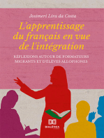 L'apprentissage du français en vue de l'intégration:  réflexions autour de formateurs migrants et d'élèves allophones