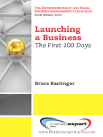 Launching a Business: The First 100 Days