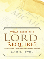 What Does the Lord Require?