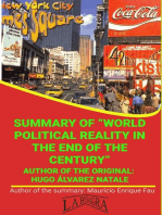 Summary Of "World Political Reality In The End Of The Century" By Hugo Álvarez Natale: UNIVERSITY SUMMARIES
