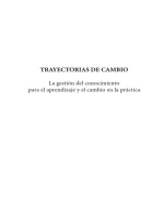 Trayectorias de cambio: La gestión del conocimiento para el aprendizaje y el cambio en la práctica