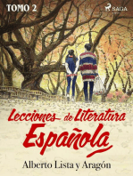 Lecciones de Literatura Española Tomo II