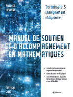 Manuel de soutien et d'accompagnement en mathématiques: Terminale S - édition 2017
