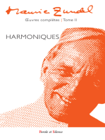 Maurice Zundel - Oeuvres complètes : Tome II: Harmoniques