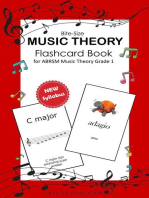 Bite-Size Music Theory Flashcard Book for ABRSM Music Theory Grade 1