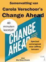 Samenvatting van Carola Verschoor's Change ahead