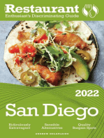 2022 San Diego - The Restaurant Enthusiast’s Discriminating Guide