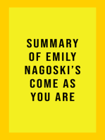 Summary of Emily Nagoski's Come As You Are