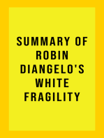 Summary of Robin DiAngelo's White Fragility