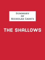 Summary of Nicholas Carr's The Shallows