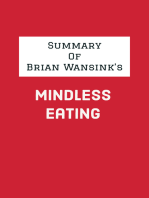 Summary of Brian Wansink's Mindless Eating