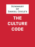 Summary of Daniel Coyle's The Culture Code