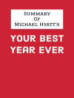 Summary of Michael Hyatt's Your Best Year Ever