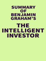 Summary of Benjamin Graham's The Intelligent Investor