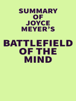 Summary of Joyce Meyer's Battlefield of the Mind