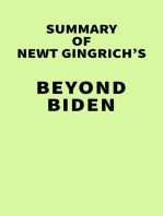 Summary of Newt Gingrich's Beyond Biden
