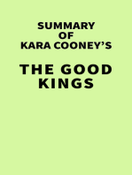 Summary of Kara Cooney's The Good Kings
