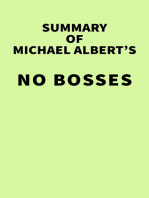 Summary of Michael Albert's No Bosses