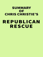 Summary of Chris Christie's Republican Rescue