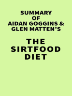 Summary of Aidan Goggins & Glen Matten's The Sirtfood Diet