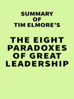 Summary of Tim Elmore's The Eight Paradoxes of Great Leadership