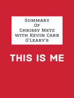 Summary of Chrissy Metz with Kevin Carr O'Leary's This Is Me