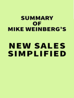 Summary of Mike Weinberg's New Sales Simplified