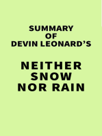 Summary of Devin Leonard's Neither Snow Nor Rain