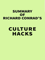 Summary of Richard Conrad's Culture Hacks
