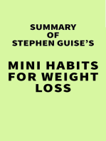 Summary of Stephen Guise's Mini Habits for Weight Loss