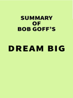 Summary of Bob Goff's Dream Big