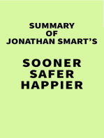 Summary of Jonathan Smart's Sooner Safer Happier