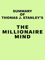 Summary of Thomas J. Stanley's The Millionaire Mind