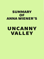 Summary of Anna Wiener's Uncanny Valley