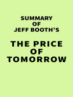 Summary of Jeff Booth's The Price of Tomorrow