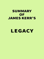 Summary of James Kerr's Legacy