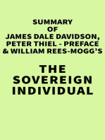 Summary of James Dale Davidson, Peter Thiel - preface & William Rees-Mogg's The Sovereign Individual