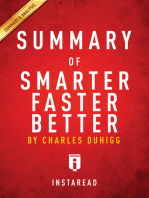Summary of Smarter Faster Better: by Charles Duhigg | Includes Analysis
